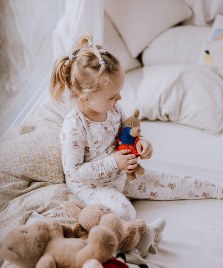 Bears and balloons – to-delt pyjamassæt