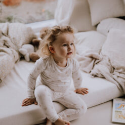 Pyjamassæt i bambusviskose - Catching stars