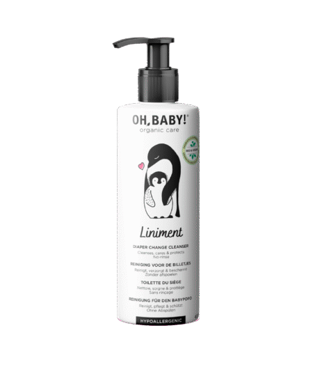 Liniment til bleskift - 2-i-en rens og creme